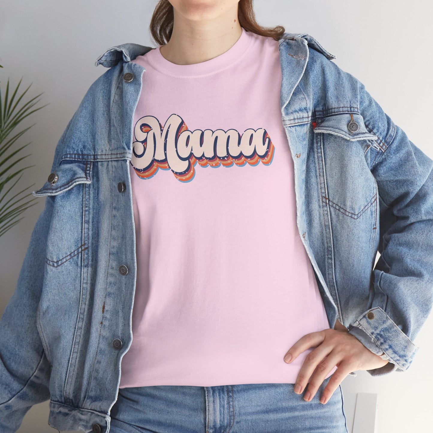 Mama Retro Cotton Tee