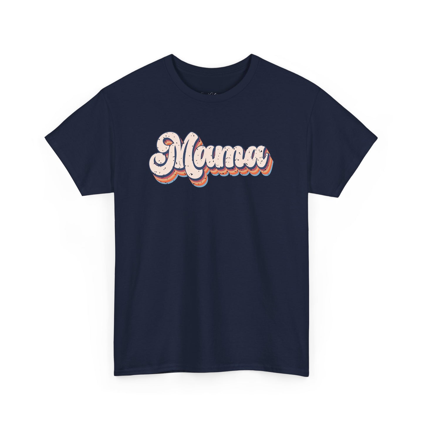 Mama Retro Cotton Tee
