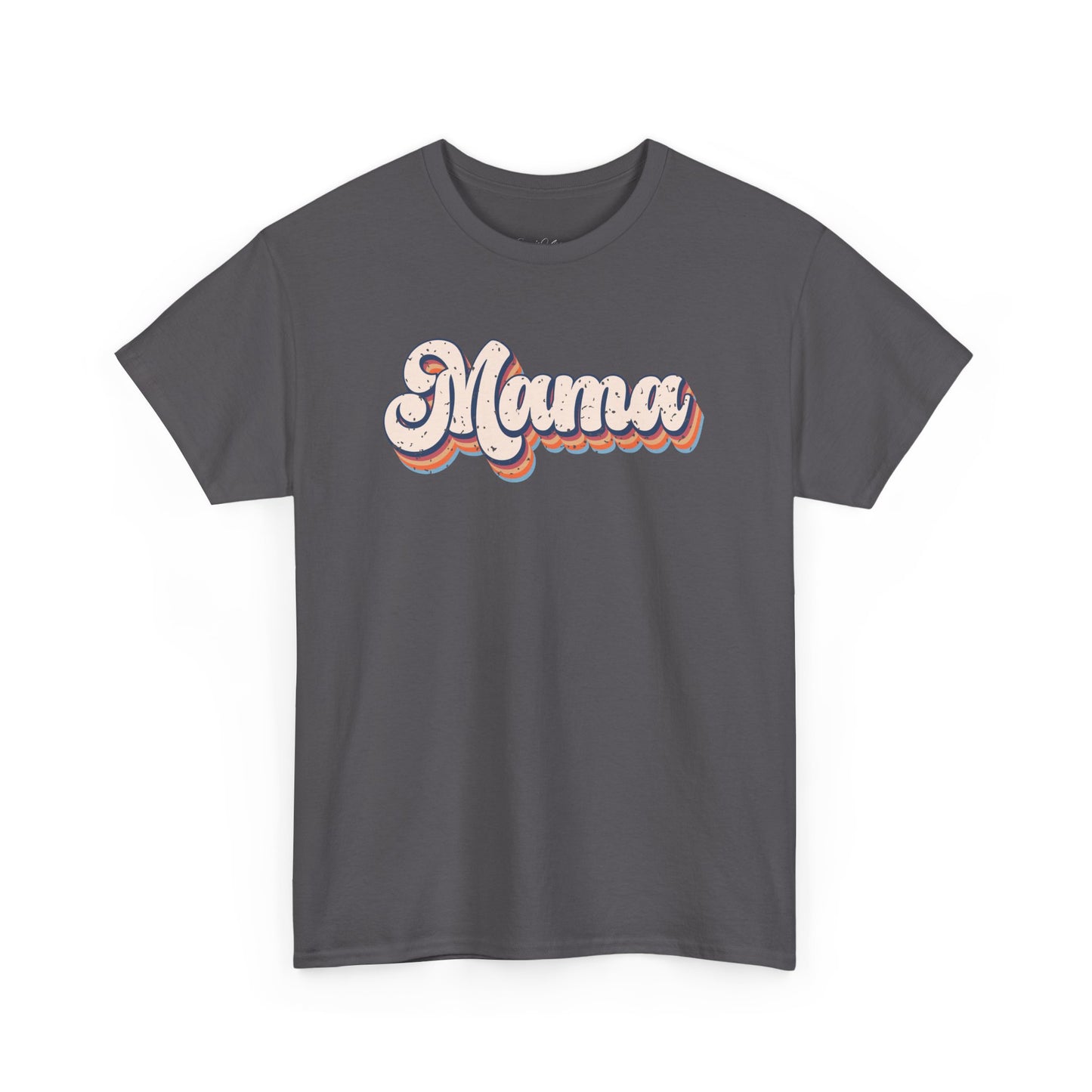 Mama Retro Cotton Tee