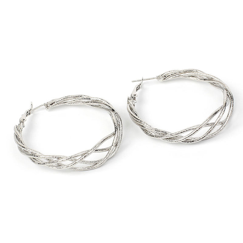 Geometric Hoop Earrings