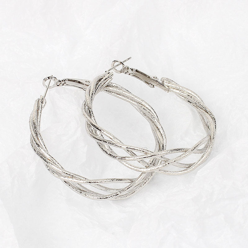 Geometric Hoop Earrings