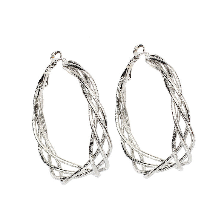 Geometric Hoop Earrings