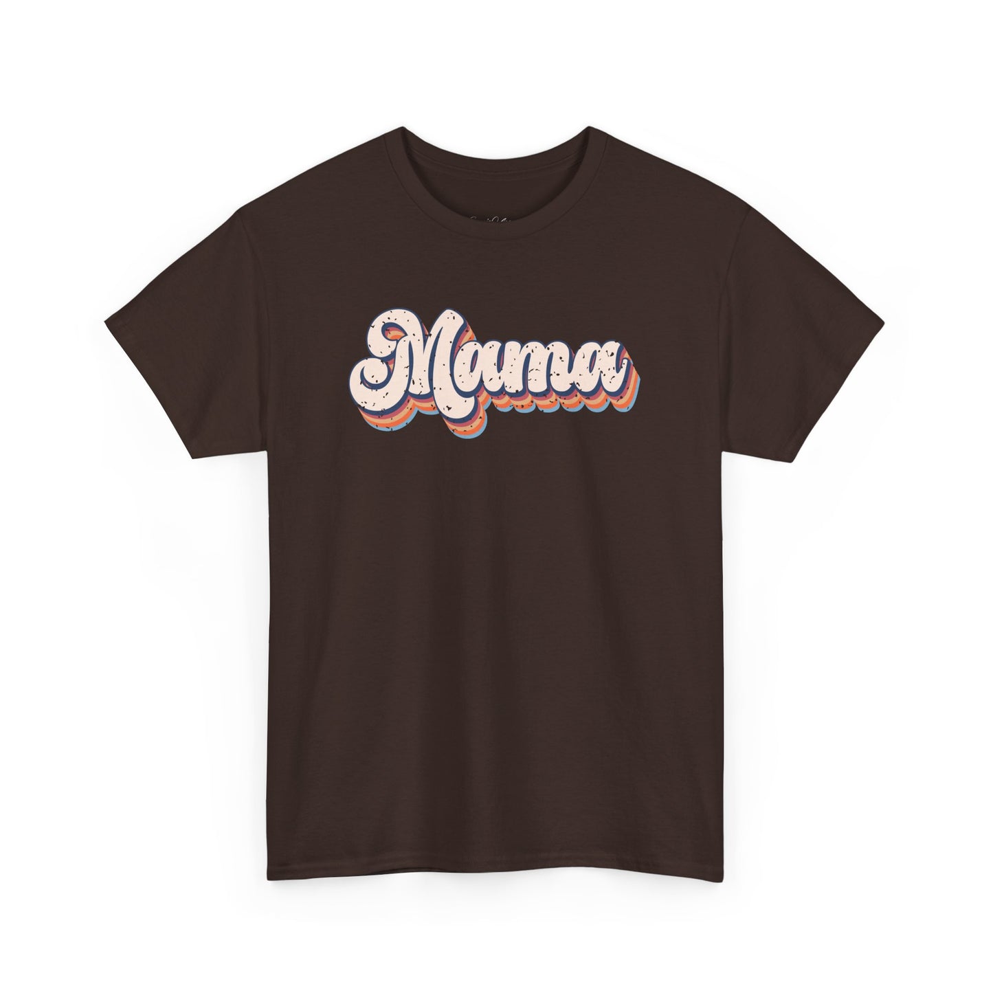 Mama Retro Cotton Tee