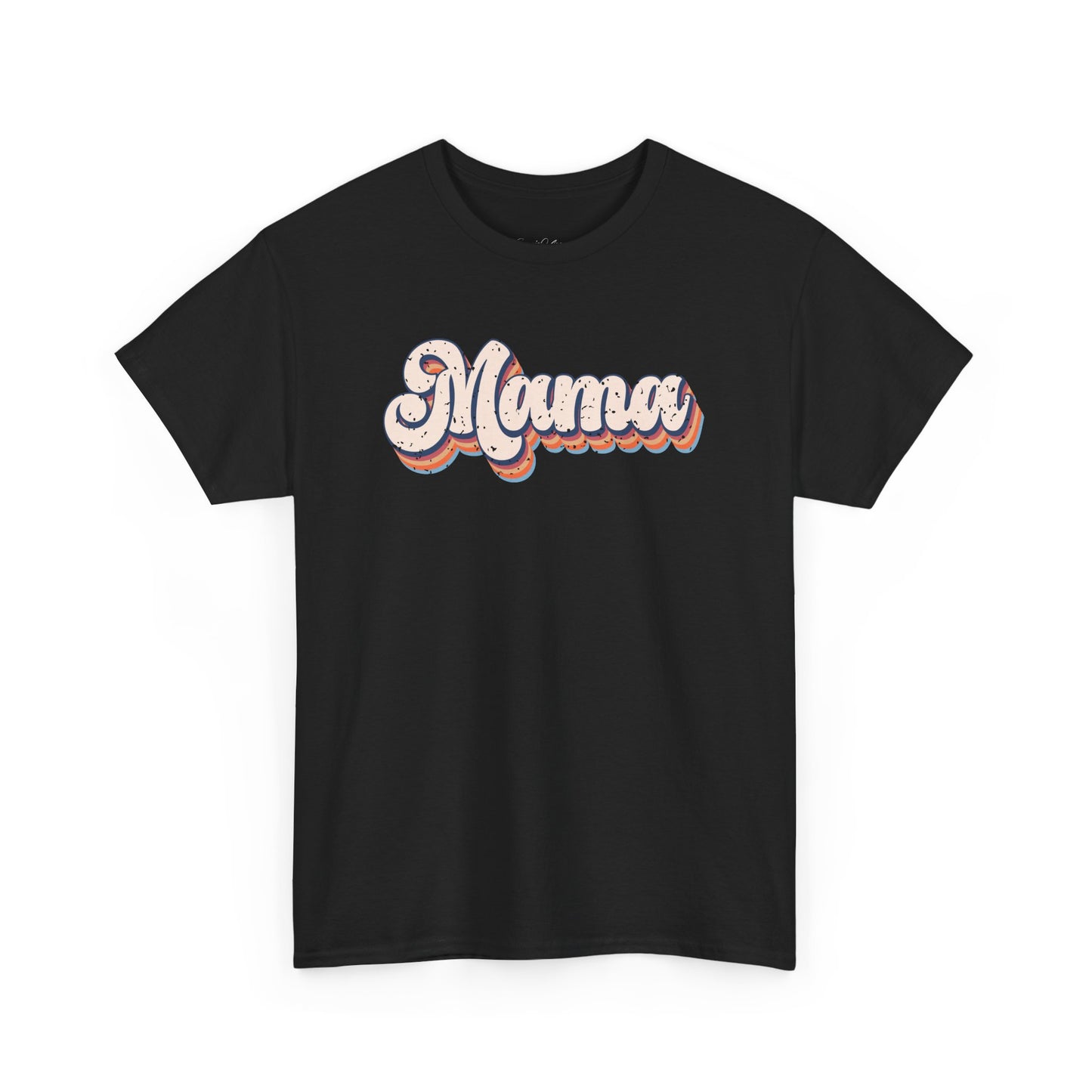 Mama Retro Cotton Tee